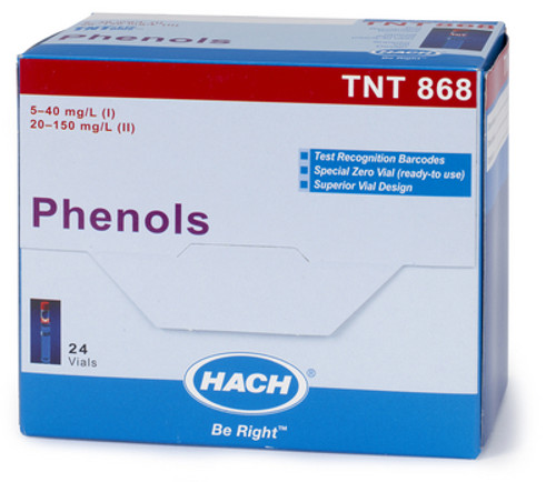 Phenols TNTplus Vial Test (5 - 150 mg/L)-HACH TNT868