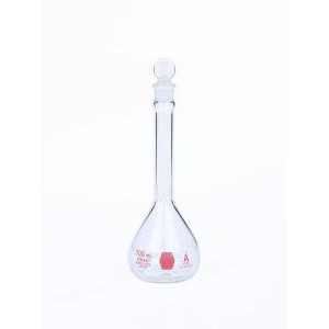 FLASK,VOLUME,CLASSA,BLU SCALE,25ML-KIMBLE 28014B-25