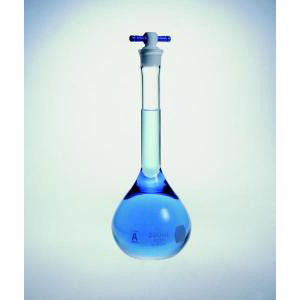 KIMAX® Class A Volumetric Flasks with Color-Coded PTFE Stopper-KIMBLE 28014F-25