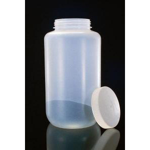 Large Wide-Mouth Bottles, Polypropylene. Nalgene-NALGE 2121-0010
