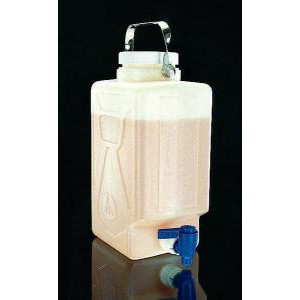 Rectangular HDPE Graduated Carboys with Spigot. Nalgene-NALGE 2320-0050
