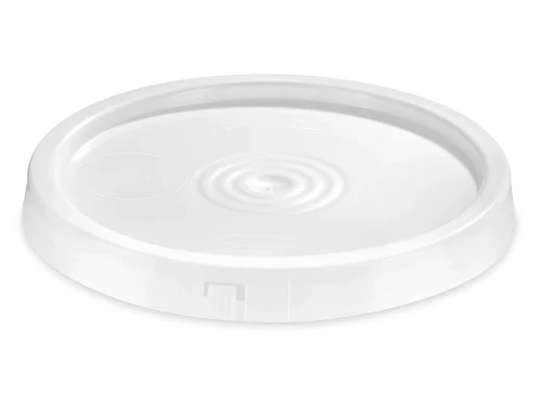 Standard Lid for 2-Gallon Plastic Pail – White-TSI-S S-9947 WHITE