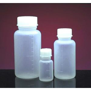 Wide Mouth Polypropylene Graduated Bottles-DYL 202445-2000
