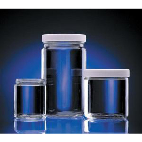 Clear Glass Straight-Sided Jars. Wheaton-WTN W216904 Clear Glass Straight-Sided Jars. Wheaton-WTN W216904