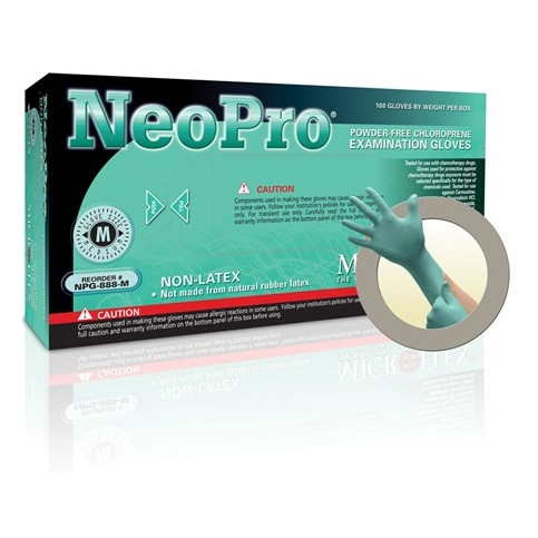 NeoPro Powder-Free Chloroprene Gloves-MIC NPG-888-S