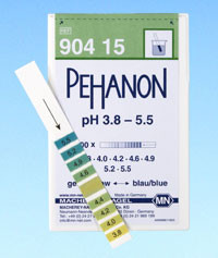 Pehanon pH Test Strips-NAGEL 90401