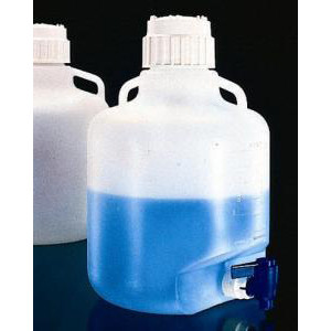 Graduated LDPE Carboys with Spigot. Nalgene-NALGE 2318-0065