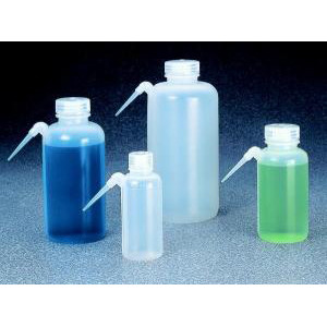 Wide-Mouth LDPE Unitary Wash Bottles. Nalgene-NALGE 2402-0250