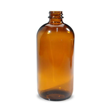 Amber Glass Boston Round-TSI B5060-32