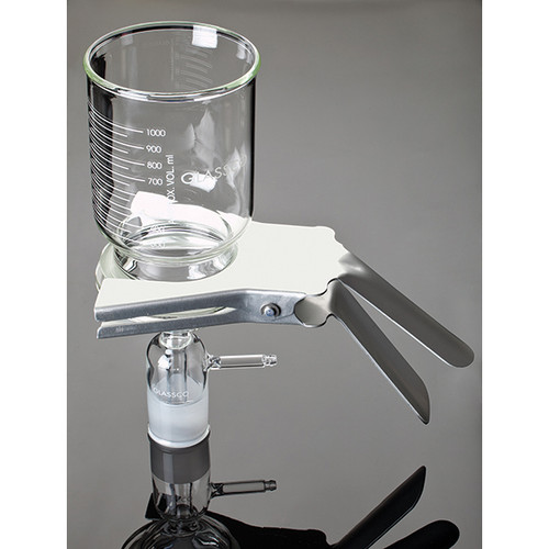 All-Glass Vacuum Filter Holder Set, 90mm-UNITED FHSS90