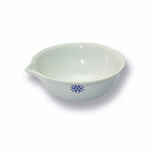 PORCELAIN EVAPORATING DISH, ROUND FORM-UNITED JED250