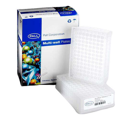 AcroPrep™ 96 Filter Plates, 1 mL - 1µm, glass fiber media 5/pk-PALL 5051-N