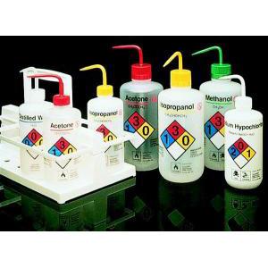Right-To-Know Safety Wash Bottles-NALGE 2425-1005