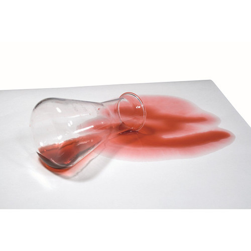 Chemically resistant, highly absorbent green quilted bench pad/wipe, approx. 15x9 inch, 100/pk-IWT HAP-150900-BX