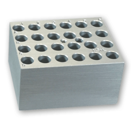 BLOCK,24X1.5ML CENTRIFUGE TUBES,CONICAL-GILSON 36117130