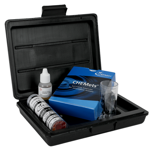 Carbohydrazide — CHEMets Visual Kit, Range: 0-0.50, MDL: 0.0-AQUAP K-1805