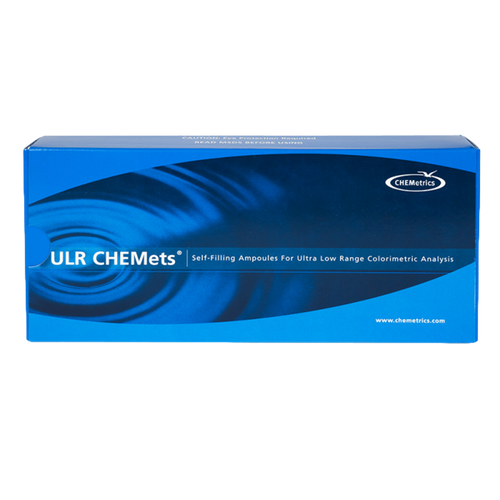 Silica — ULR CHEMets Refill for K-9011 Silica ULR CHEMets Visual Kit, 30 tests-AQUAP R-9011