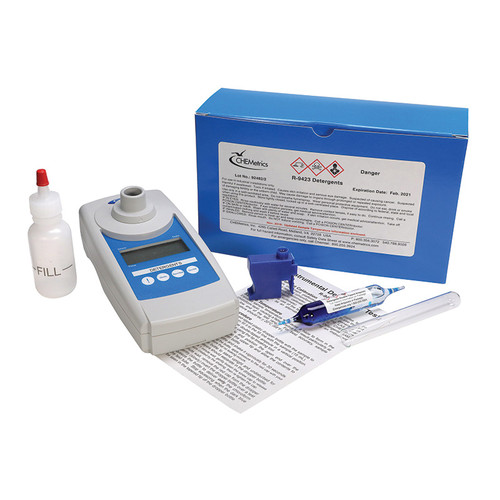 Detergents (anionic surfactants, MBAS) — Instrumental Refill, or use with the I-2017 SAM Photometer, 20 tests-AQUAP R-9423