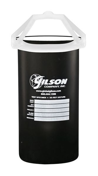 4x8in Single-Use Plastic Concrete Cylinder Molds (Case of 36) HM-152-GILSON HM-152
