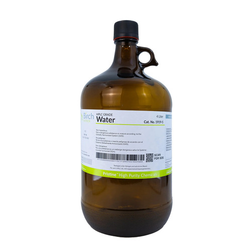 Pristine™ Water HPLC Grade 4x4L per case-BIRCH 1919-5