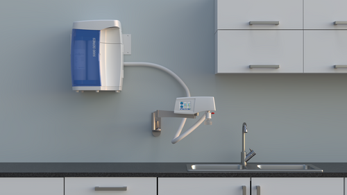 CLiR 5200 Ultrapure Lab Water System Remote Dispense Configuration with TOC & UV Oxidation (220v)-RESINTECH CLS-5200-R-2-TOC