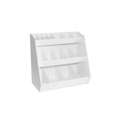 Small Lab Storage Shelf with 16 Adjustable Bins-TRIPPNT 50018
