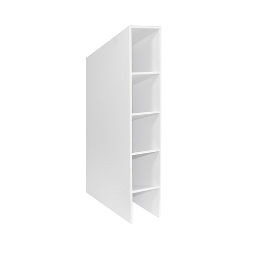 White Pipette Storage Bin PVC 4 Compartments Desktop-TRIPPNT 50272