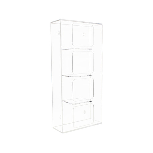 Quadruple Side Loading Glove Box Holder-TRIPPNT 50850