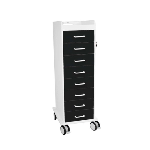 TL 8D Cart with Black Drawers-TRIPPNT 53580