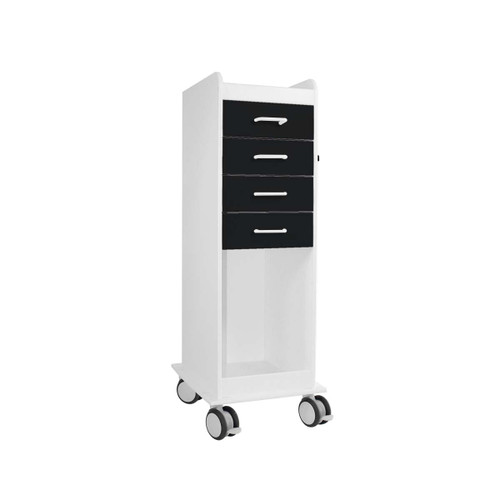 TL 4D Cart with Black Drawers-TRIPPNT 53585