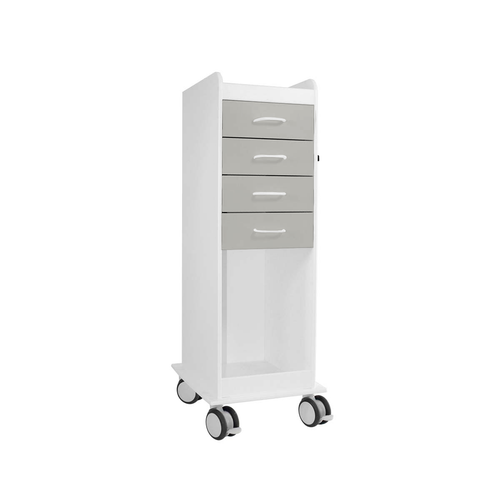 TL 4D Cart with Dolphin Gray Drawers-TRIPPNT 53586