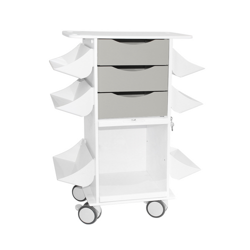 Core CL Cart with Dolphin Gray Drawers-TRIPPNT 53592