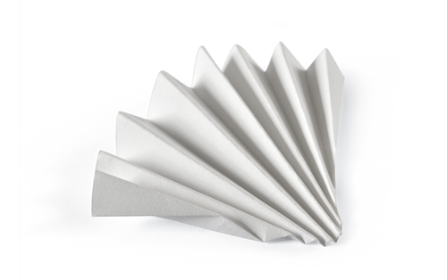 Whatman Grade 0860 ½ Qualitative Filter Paper Folded (Prepleated), 185 mm, 100/pk-CYTIVA 10334547