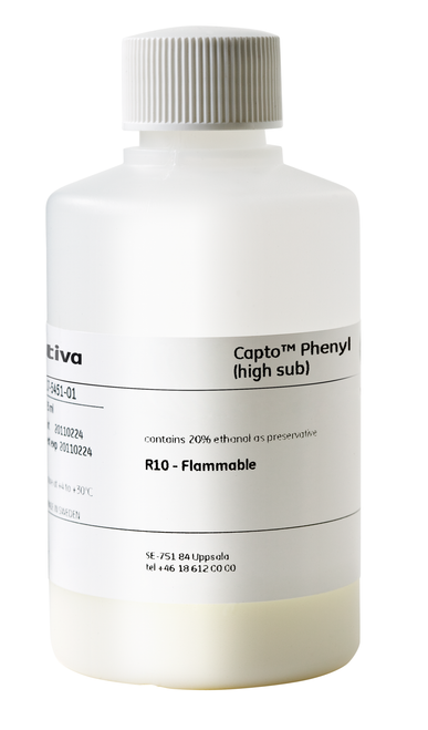 Capto Phenyl (High Sub) hydrophobic interaction chromatography resin, 25 mL-CYTIVA 17545101