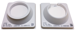 Whatman PM2.5 PTFE Membrane Filter, 46.2 mm with support ring, sequentially numbered 50/pk-CYTIVA 7592-104