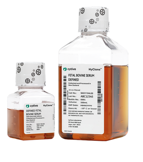 HyClone™ Defined Fetal Bovine Serum (FBS), New Zealand Origin, 100 mL-CYTIVA SH31194.02