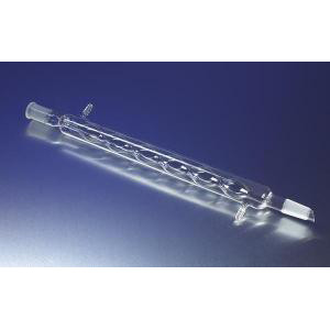 PYREX 8 Bulb Allihn Condensers, Drip Tip, with 24/40 Standard Taper Outer and Inner Joints-CGW 2480-500