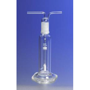PYREX 250mL Gas Washing Bottle with Coarse Fritted Cylinder-CGW 31770-250C