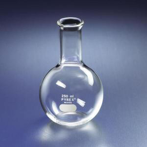 PYREX® Florence Flat Bottom Boiling Flasks, Long Tooled Neck-CGW 4060-6L