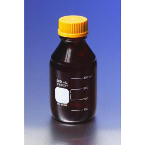 PYREX® Low Actinic Graduated Media Storage Bottles-CGW 51395-25