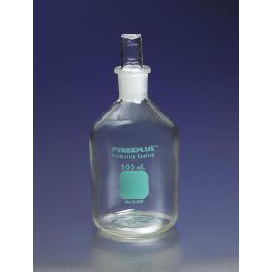PYREXPLUS Reagent Bottle w/Protective Coating-CGW 61500-250
