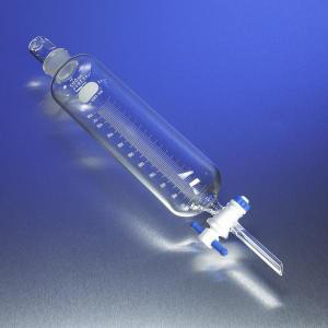 PYREX® Cylindrical Graduated Separatory Funnels w/PTFE Stopcock-CGW 6383-250