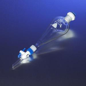 PYREX Squibb Economy Separatory Funnels w/Replaceable Parts-CGW 6406-125