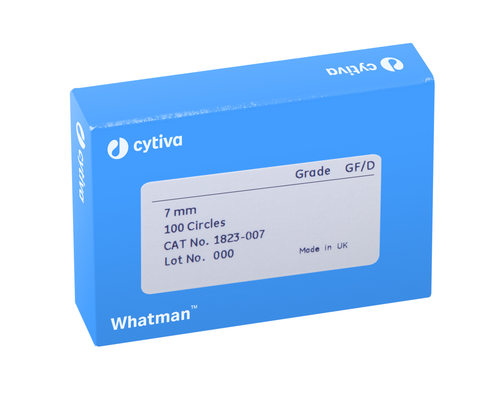 Whatman Grade GF/D Glass Microfiber Prefilter, 21 mm circle 100/pk-CYTIVA 1823-021