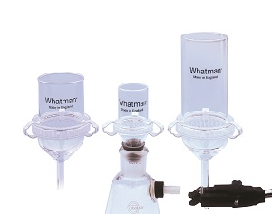 Whatman Filter Funnel, 3-piece, 70 mm, 115 ml reservoir-CYTIVA 1950-007