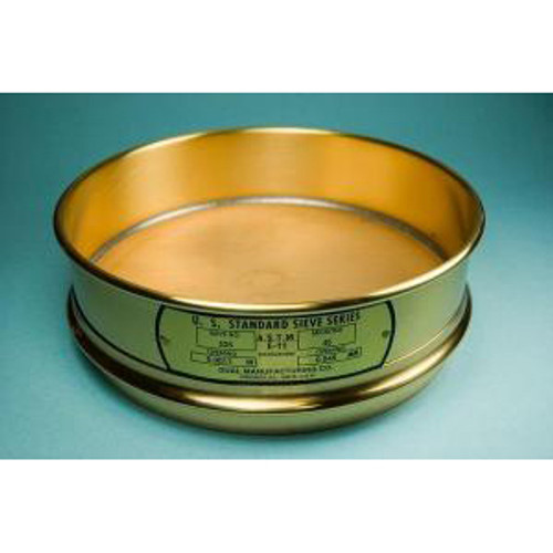 8" All Brass Sieves, Full Height-DUAL US8-18FB