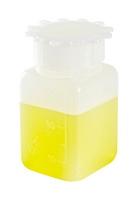 Bottle Square, HDPE/PP 50mL-DYL 226295-0050