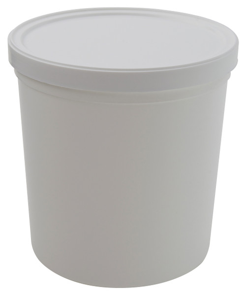 Container w Lid White, PPCO 68oz-DYL 454435