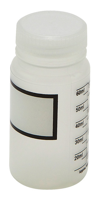 Bottle WM Graduated, PP 60mL-DYL 501505-0060