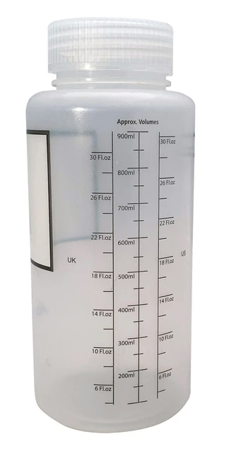 Bottle WM Graduated, PP 1000mL-DYL 501505-1000